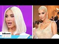 Kim Kardashian Insists She Didn’t Damage Marilyn Monroe’s Dress At the Met Gala | Billboard News