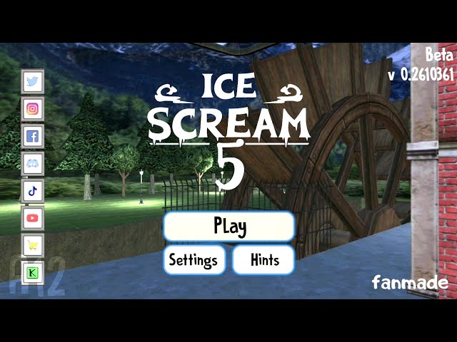 ICE SCREAM 5 LEAKED MENU AND MUSIC | A TWELVE | Fanmade class=