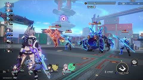 Dan Feng, 0 Cycle Clear, Memory of Chaos 09, Team 1 Only (A Shot From the Sky) | Honkai: Star Rail