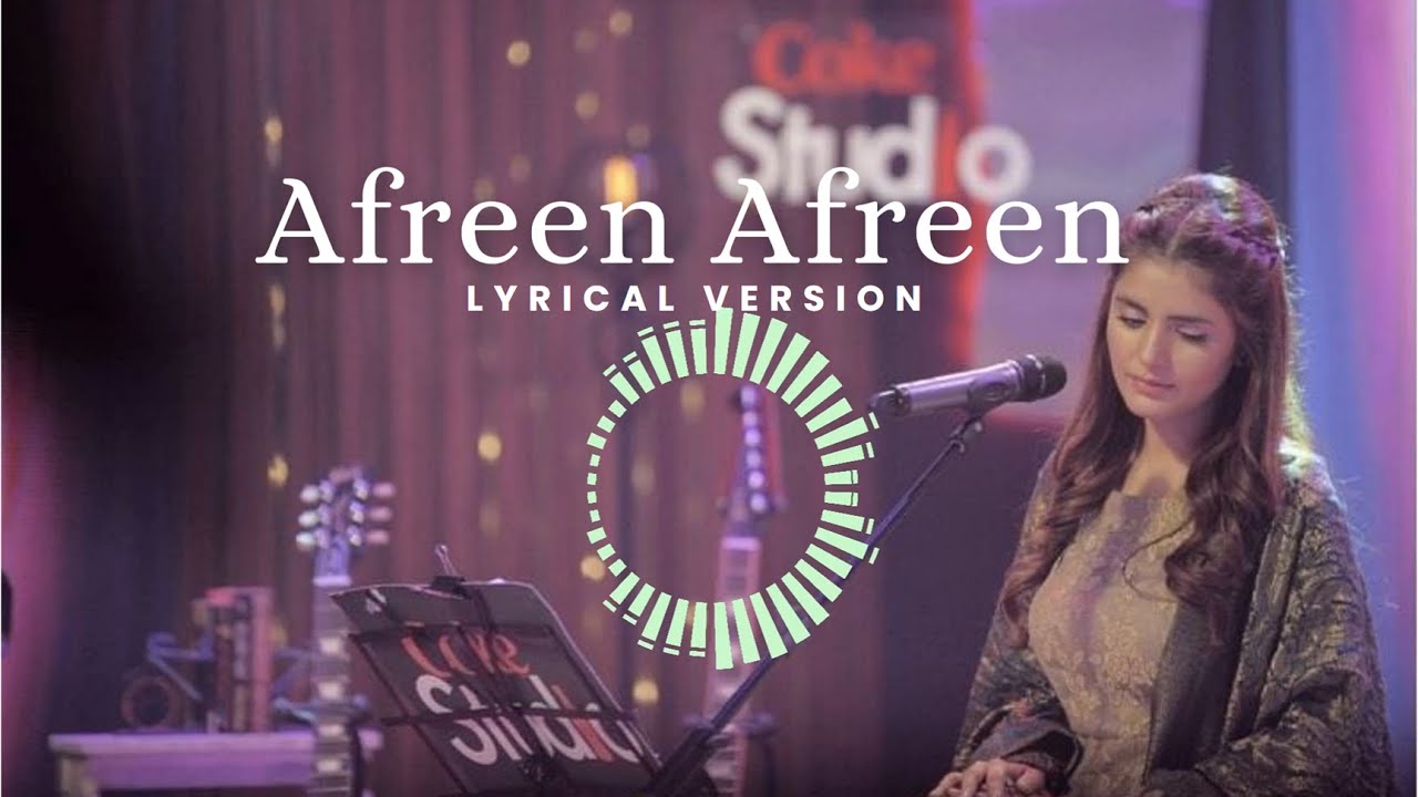 Afreen Afreen Lyrical Version  Rahat Fateh Ali Khan  Momina Mustehsan