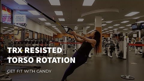 TRX Resisted Torso Rotation