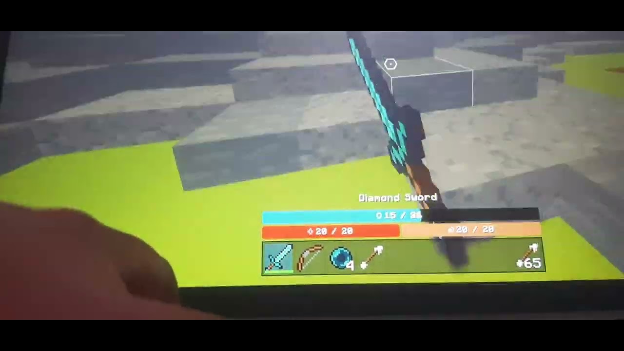 Playing minecraft in PC Java editon - YouTube