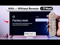 Google TV Streamer 4K Factory Reset: Restore to Default Settings!
