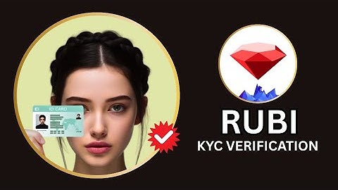 RUBI KYC Verification ✅ | How To Verify Your RUBI Account Step-by-Step