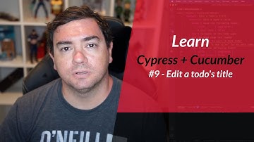 Learn Cypress + Cucumber Tutorial (09): Edit a todo