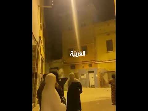 الدارالبيضاء السلامة لحظة مخيفة انهيار منزل بحي بوشنتوف انهيار منزل الدار البضاء