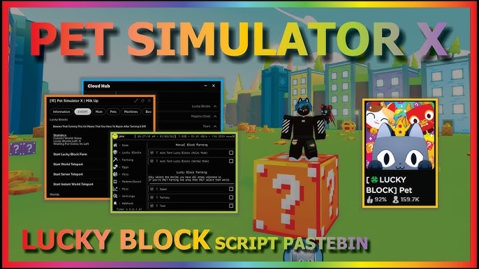 Cloud Hub Pet Simulator X Script