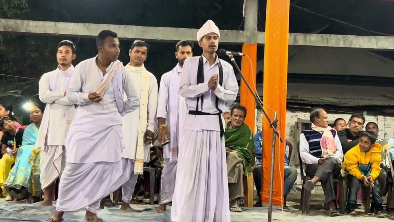 Ojha Pali at a very ancient Mandir of Nalbari Assam | Folk Culture Of Assam Part Two |