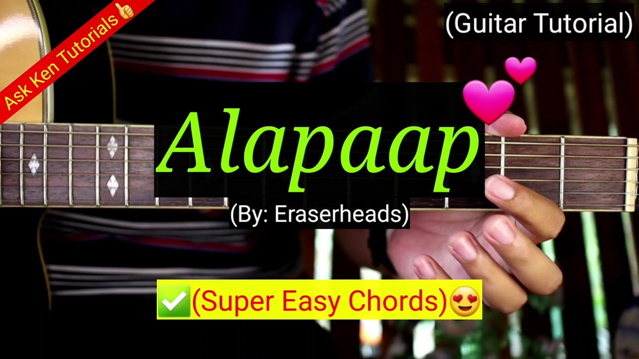 Alapaap - Eraserheads (Super Easy Chords) | (Guitar Tutorial)