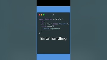Simplify JavaScript Promises with Async/Await #codingtips #programming #javascript #webdevelopment
