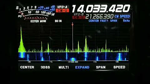 Yaesu FTdx10 during Contest ARRL CW 2021 - 20 Meters - IW2NOY