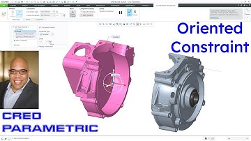Creo Parametric - Oriented Constraint | Assembly Modeling