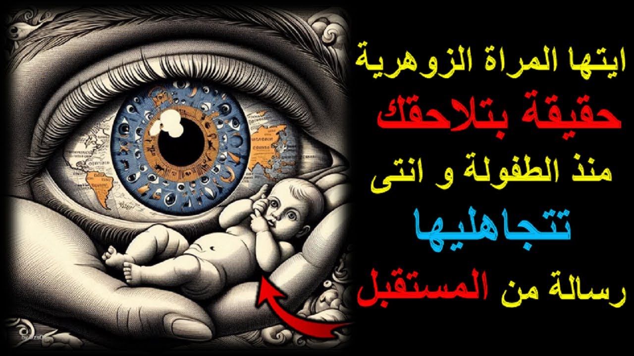 ايتها المراة الزوهرية حقيقة بتلاحقك  منذ الطفوله و انتى تتجاهليها رساله من المستقبل