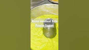 Thumbnail of Resep Bolu Pandan Santan Panggang 4 telur