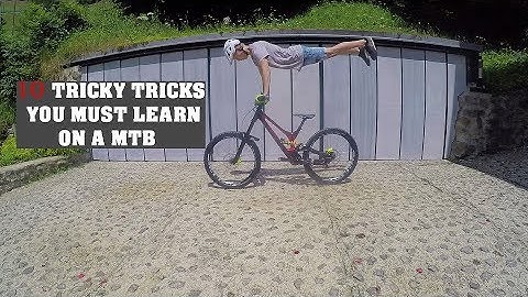 10 TRICKY TRICKS ON A MTB or DOWNHILL you Must LEARN😱