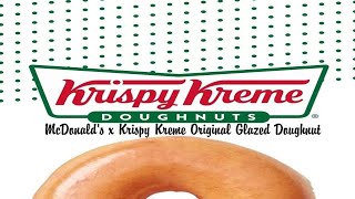 Ultimate Food Reviews - McDonald's - McDonald's x Krispy Kreme Original Glazed Doughnut