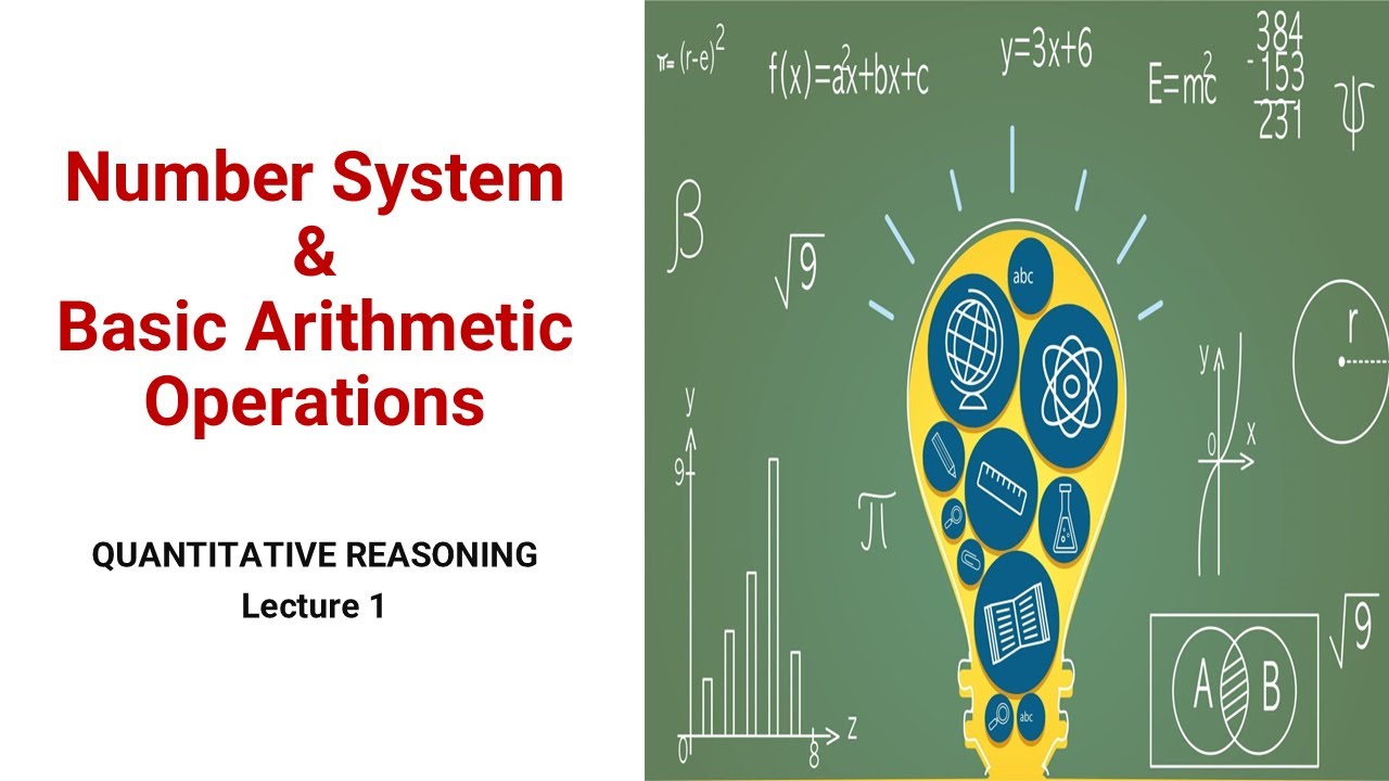 QUANTITATIVE REASONING Lec 1 | Number System & Basic Arithmetic ...