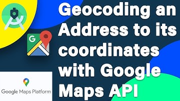 Geocoding an Address to its coordinates Google Maps API || Android Studio || Bangla | Java