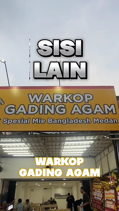 What's going viral is Warkop Gading Agam #culinary #WarkopGadingAgam #Bangladesh Noodles