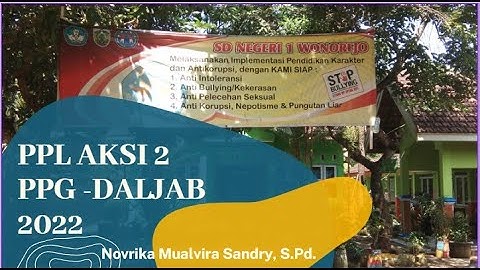 VIDEO PPL 2 - PPG DALJAB 2022 I Model Pembelajaran Problem Based Learning