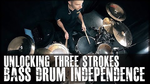 Mastering Independence: Unlocking Three-Stroke Bass Drum Patterns - James Payne