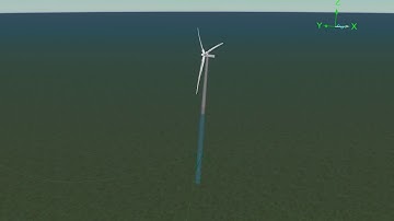 Orcaflex analysis of OC3 5MW
