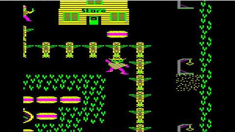 Repton on the BBC emulator