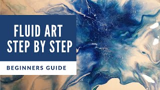 PVA Glue and Acrylic Paint - Ocean Dutch Pour (4)