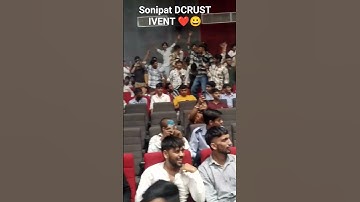 kon kon tha vaha par sonipat DCRUST murthal ❤️