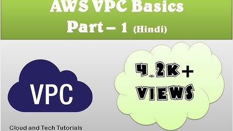 AWS VPC Basic(Hindi Part -1) - Cloud and Tech Tutorials