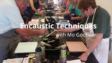 Encaustic Techniques Workshop with Mo Godbeer RPAA 2018