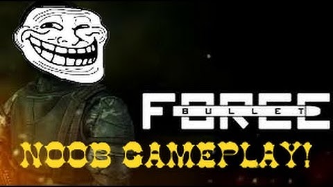 BULLET FORCE GAMEPLAY! NOOB PLAYING BULLET FORCE FOR 1ST TIME!