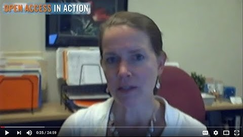 Anneliese Taylor Discusses Open Access