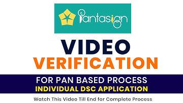 PANTASIGN - Video Verification Process(Pantasign) | Pantasign PAN Based Video Recording