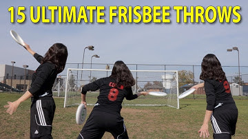 15 Ultimate Frisbee Throws You Should Learn (with slow motion)
