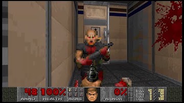 Doom 2 - Grime (Map 1 - Carousel): Ultra Violence 100% (Map Author: EduardoAndFriends)