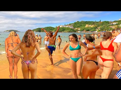 4K - Beach Walk João Fernandes, Buzios Rio de Janeiro Part 7  🇧🇷