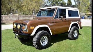 1972 Ford Bronco Sport SORRY SOLD &quot;Mild Resto-Mod&quot; Single Family Owned