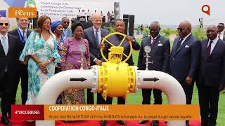 Bruno Jean Richard Itoua Et Enrico Nunziata Saluent Laboutissement Du Projet Du Gnl.