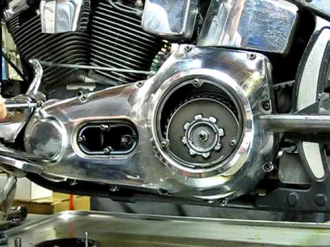 Stator Repair - 8 of 9 - Installation of Primary Cover II ... harley starter wire diagram 