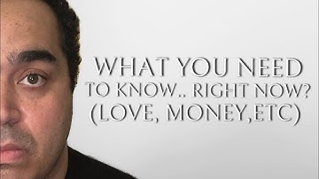 All Signs! What You Need To Know.. Right Now..At This Moment