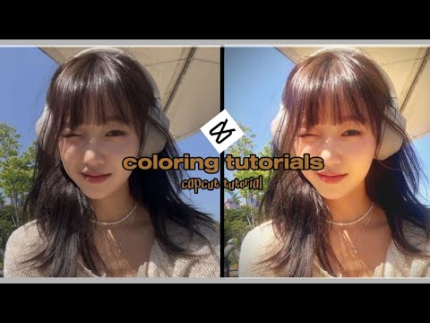 capcut coloring tutorial #1
