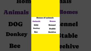 जानवर और उनके घर #animalshome #homes #dailyshorts #veryfunnyvideo