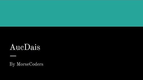 AucDais By Morse Coders | Therap Javafest 2022