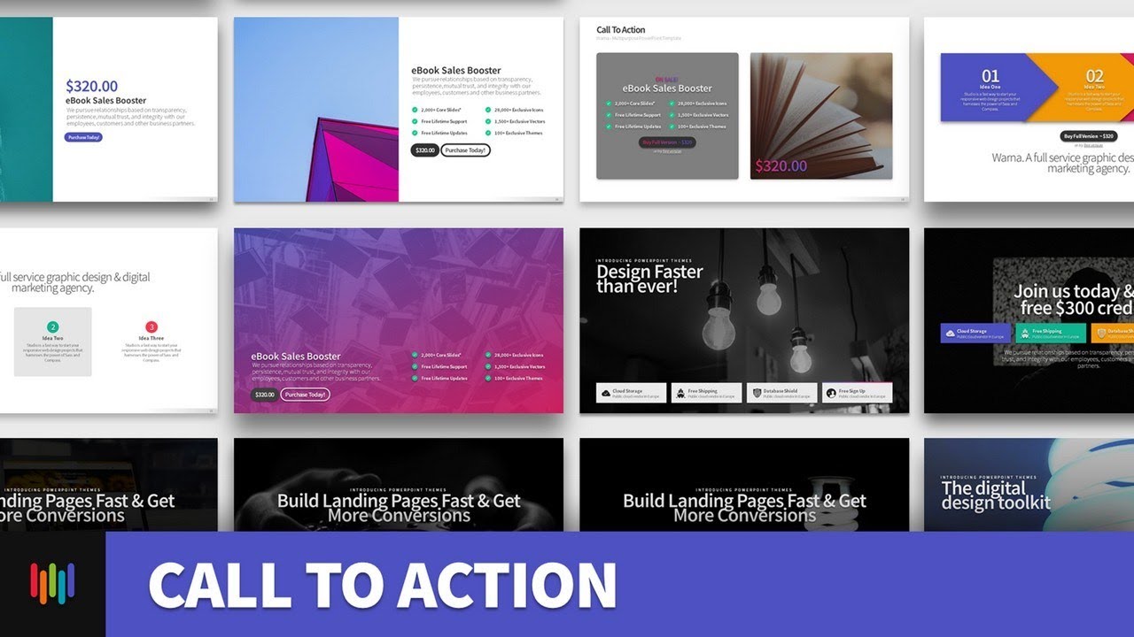 Call To Action PowerPoint Templates - YouTube
