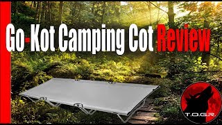 A Cot for Backpacking? -  Go-Kot Camping Cot Review