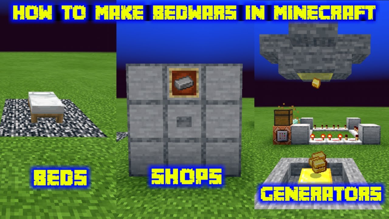 BedWars (MAP MINECRAFT BEDROCK) Minecraft Map