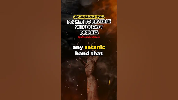 Prayer Against Witchcraft Decrees | Official Christian TV