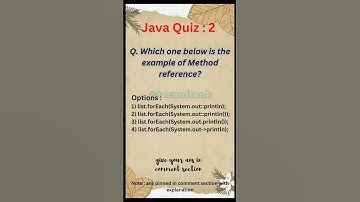 Java Quiz 2 #java #springboot #python #javascript