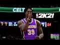 NBA 2K21 Next Gen 4K Gameplay - Los Angeles Lakers vs Boston Celtics | LeBron James Takes Over!!